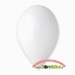 Baltos spalvos balionai - 12" (30 cm.) - 100 vnt.