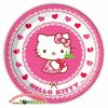 Popierinės lėkštutės „Hello Kitty“