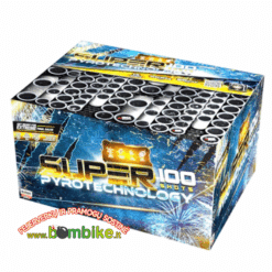 C100MPT Fejerverkas ,,Super pyrotechnology 2020 100 shots"