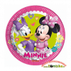 Popierinės vienkartinės lėkštutės „Mikimauzė Minnie“