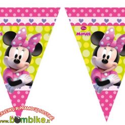 Plastikinės vėliavėlės ,,Minnie Mouse"