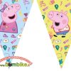 Plastikinės vėliavėlės ,,Peppa Pig"