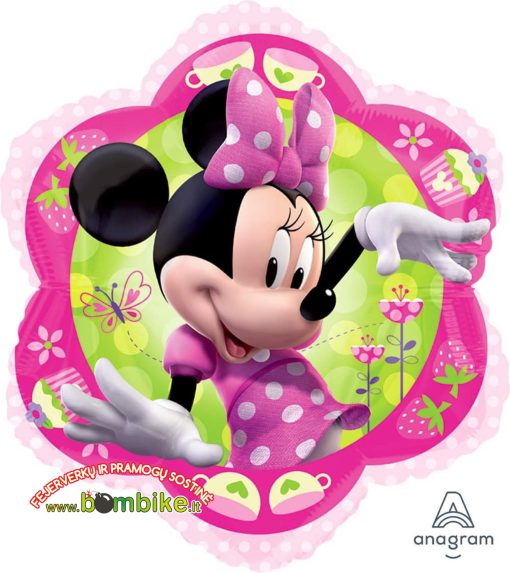 Folinis balionas „Minnie Mouse Gėlytė“