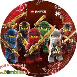 Popierinės vienkartinės lėkštutės „Lego Ninjago“