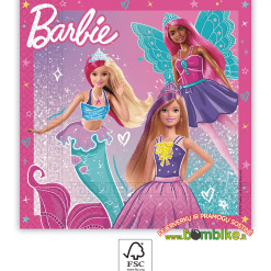 Popierinės servetėlės „Barbie“