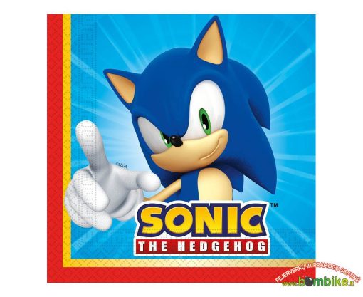 Popierinės servetėlės „Ežiukas Sonic“