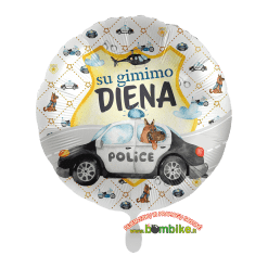 Folinis balionas „Policija - su gimimo diena“