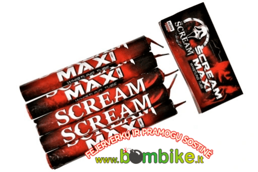 Fakelas su garsu „Scream maxi“ 1/5