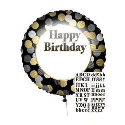 Folinis balionas "Sukurk užrašą pats"