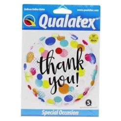 Qualatex folinis balionas "Thank you"