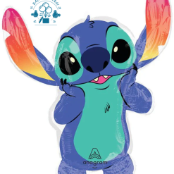 Folinis balionas su heliu "Stitch" 1 vnt.