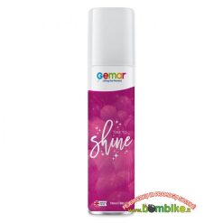 Purškiama blizgesio suteikianti Hi-Shine priemonė 700 ml. Dėl šios priemonės lateksiniai balionai blizgės ilgiau. Nedidelį kiekį priemonės užpurškite ant baliono paviršiaus ir paskirstikite švelnia medžiagėle (galite naudoti medžiaginę prištinę.)