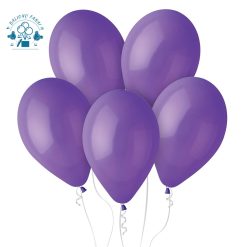 Latekso balionas su heliu VIOLETINIS 1 vnt.
