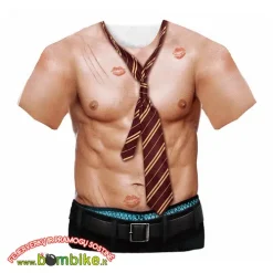 3D efekto marškinėliai „Sexy man” dydis M