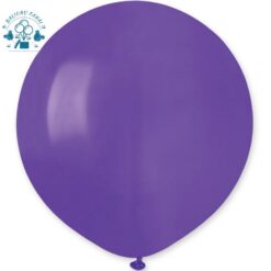 Didelis latekso balionas su heliu TAMSI VIOLETINĖ 1 vnt.