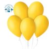 Latekso balionas su heliu CITRININĖ GELTONA 1 vnt.