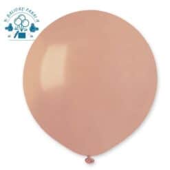 Didelis latekso balionas su heliu MSTY ROSE 1 vnt.