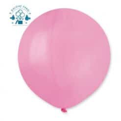 Didelis latekso balionas su heliu ROŽINĖ 1 vnt.