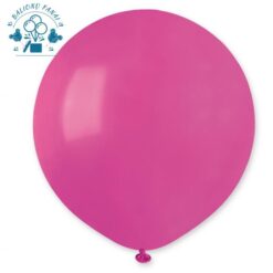 Didelis latekso balionas su heliu TAMSI ROŽINĖ 1 vnt.