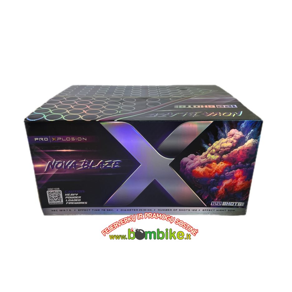 Fejerverkas HQC122S „Nova blaze X”