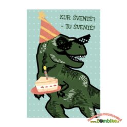 Atvirutė su Jūsų video sveikinimu „Dinozauras” 7911-4-792