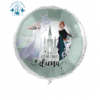 Folinis balionas su heliu "Frozen - su gimimo diena" 1 vnt.