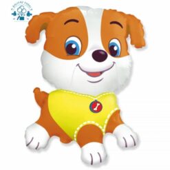 Folinis balionas su heliu "Šuniukas - berniukas" 1 vnt.