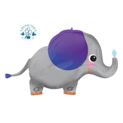 Folinis balionas su heliu "Pilkas drambliukas" 1 vnt.