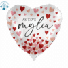 Folinis balionas su heliu "Aš tave myliu" 1 vnt.