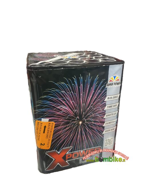 Fejerverkas B25-3002 SuperPower „X power line”