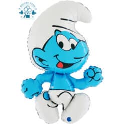 Folinis balionas su heliu "Baltas smurfas" 1 vnt.