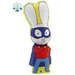 Folinis balionas su heliu "Kiškis Simonas" 1 vnt.