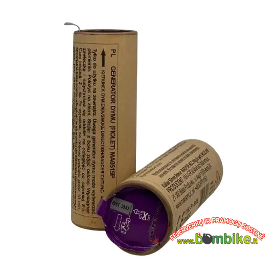 Violetinės spalvos dūmai MA0515P