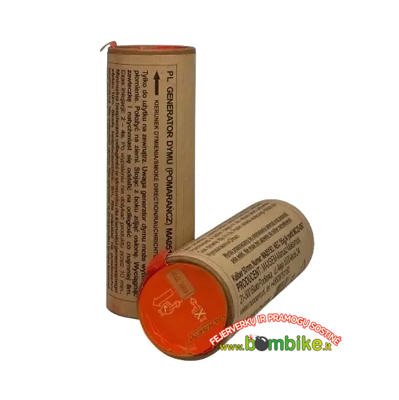 Oranžinės spalvos dūmai MA0515O