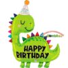 Folinis balionas „Dinozauras - happy birthday”