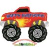 Folinis balionas „Monster truck - birthday”