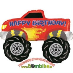 Folinis balionas „Monster truck - birthday”