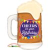 Folinis balionas „Alaus bokalas - it's your birthday”