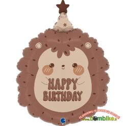 Folinis balionas „Ežiukas happy birthday”