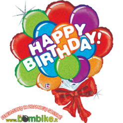 Folinis balionas "Happy birthday balionai"