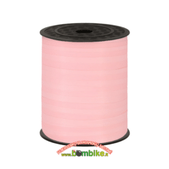 Plastikinė matinė rožinė juostelė 458 m.