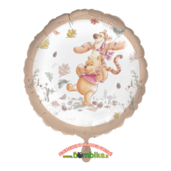 Folinis apvalus balionas „Mikė pūkuotukas“