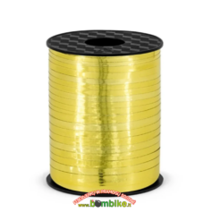 Plastikinė auksinė juostelė 458 m.