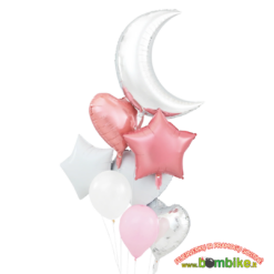 Folinis balionas "Rožinio mėnulio rinkinys"