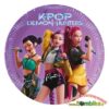 Popierinės lėkštutės „Demon hunters K-POP”