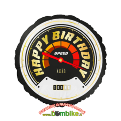 Folinis balionas "Spidometras - happy birthday"