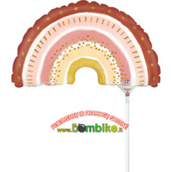 Folinis mini 14" balionas „Boho vaivorykštė”