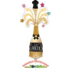 Folinis mini 14" balionas „Šampanas - let's party”