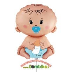 Folinis mini 14" balionas „Kūdikis - berniukas”