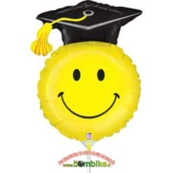 Folinis mini 14" balionas „Šypsena su kepure”